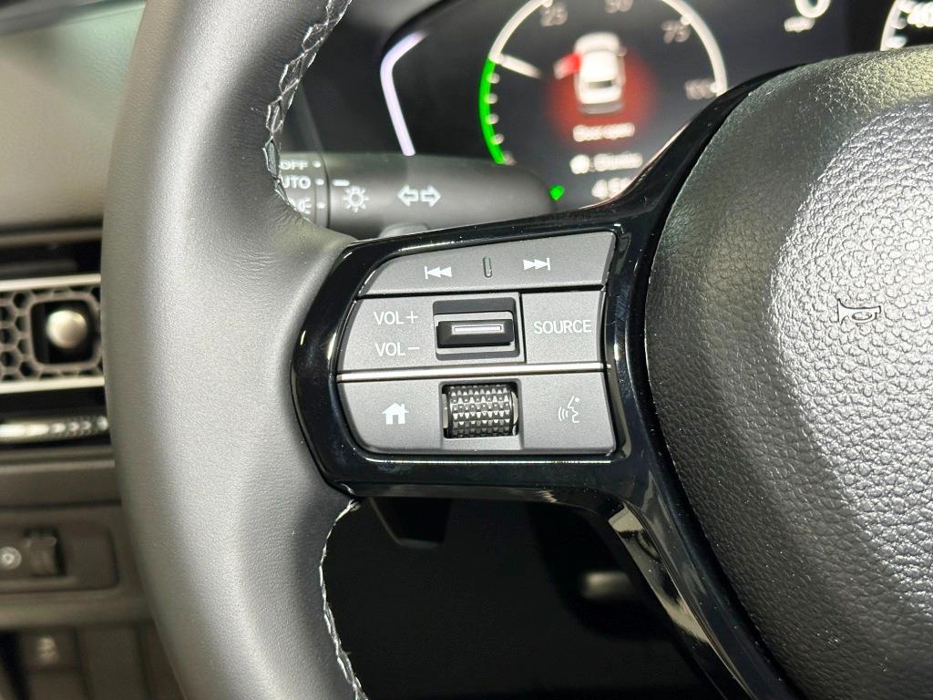 2026 Honda Civic Sedan Hybrid Sport - Platinum White Pearl exterior view 15