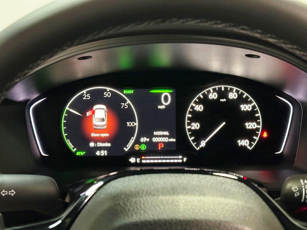 2026 Honda Civic Sedan Hybrid Sport - Platinum White Pearl exterior view 17