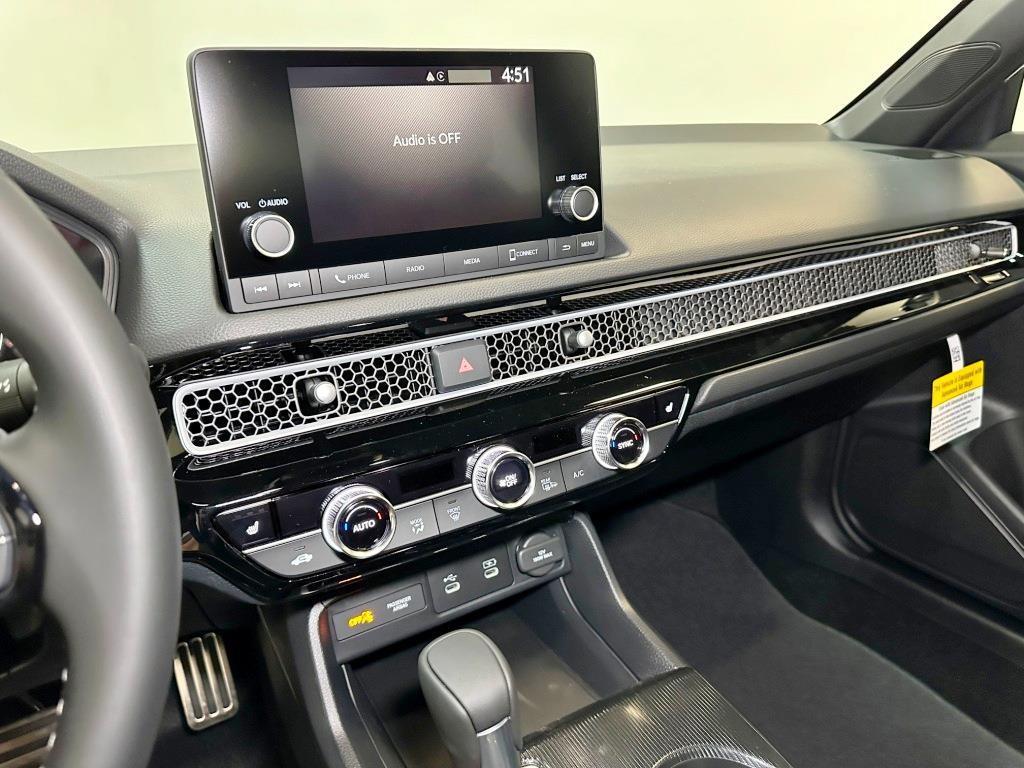 2026 Honda Civic Sedan Hybrid Sport - Platinum White Pearl exterior view 18