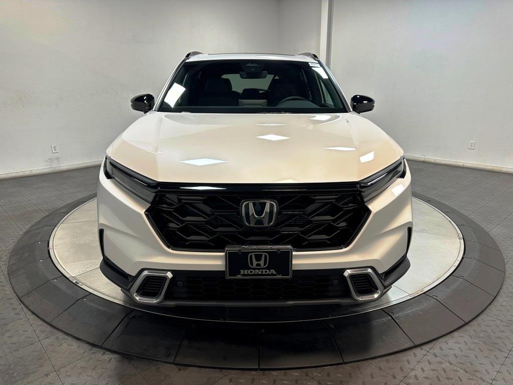 2026 Honda CR-V Hybrid Sport Touring - Platinum White Pearl exterior view 3