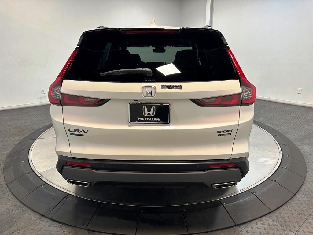 2026 Honda CR-V Hybrid Sport Touring - Platinum White Pearl exterior view 7