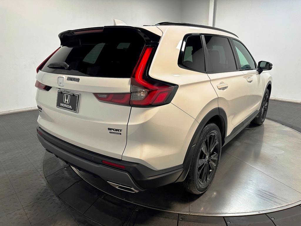 2026 Honda CR-V Hybrid Sport Touring - Platinum White Pearl exterior view 8