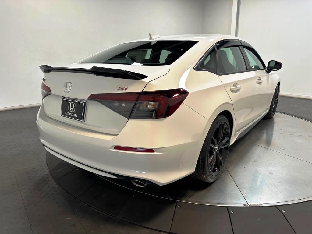 2026 Honda Civic Si SI - Platinum White Pearl exterior view 8