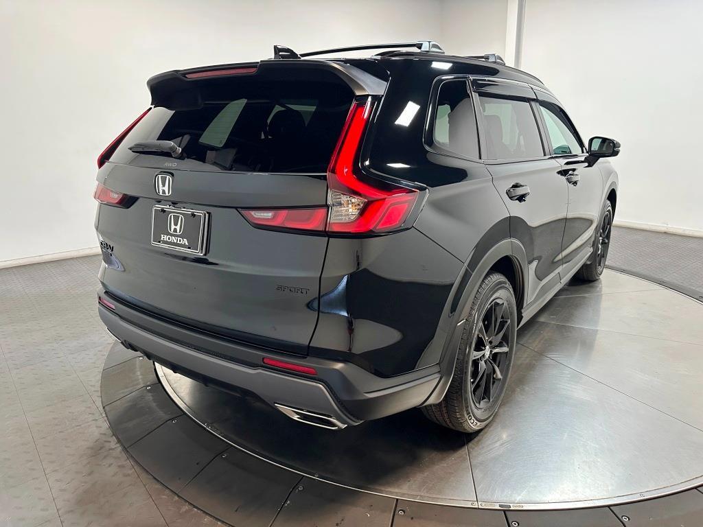 2026 Honda CR-V Hybrid Sport - Crystal Black Pearl exterior view 8