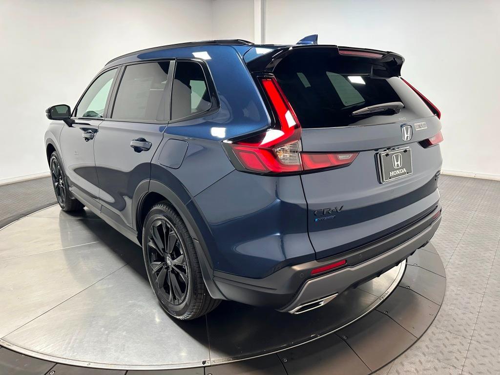 2026 Honda CR-V Hybrid Sport Touring - Canyon River Blue Metallic exterior view 7