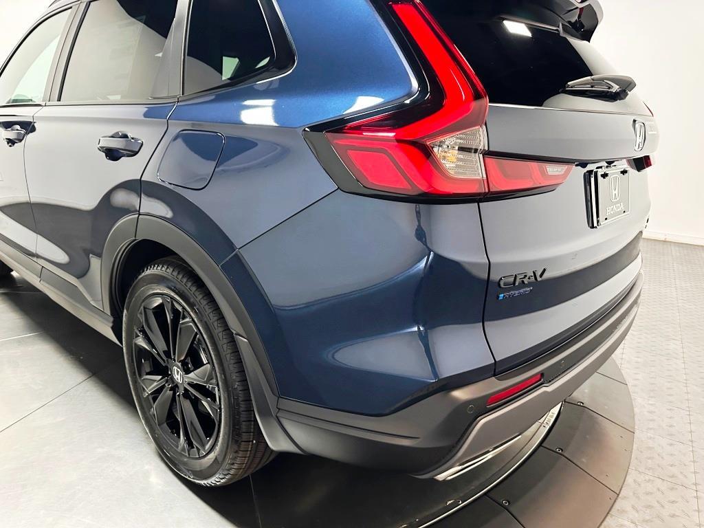 2026 Honda CR-V Hybrid Sport Touring - Canyon River Blue Metallic exterior view 8