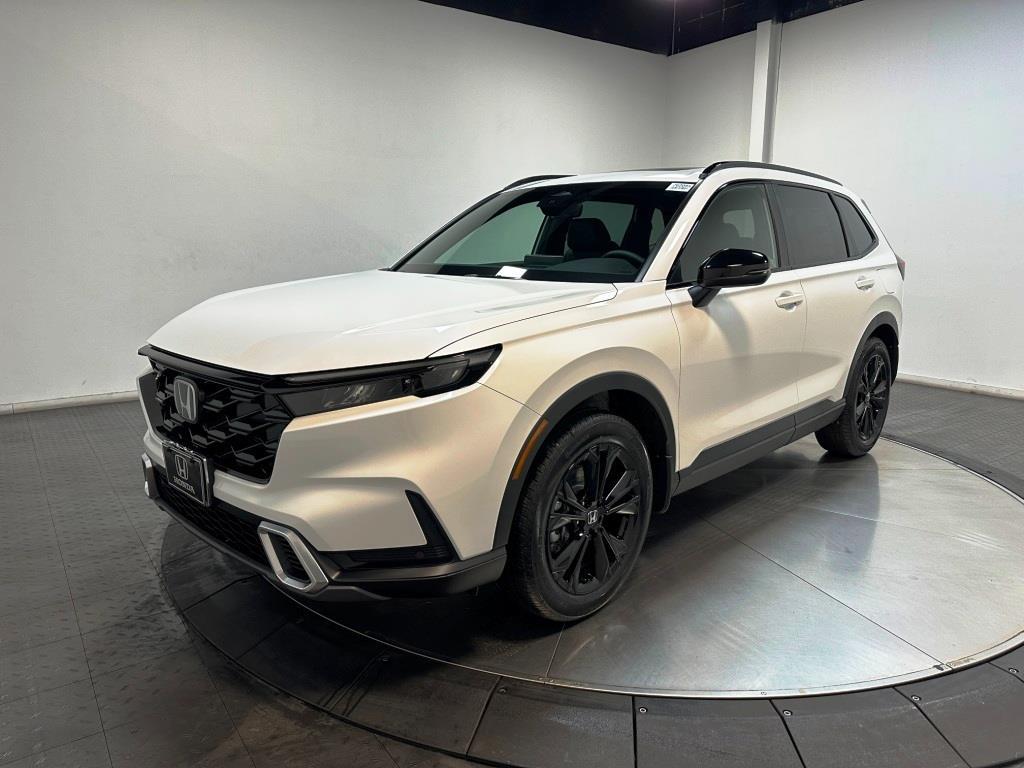 2026 Honda CR-V Hybrid Sport Touring - Platinum White Pearl exterior view 1