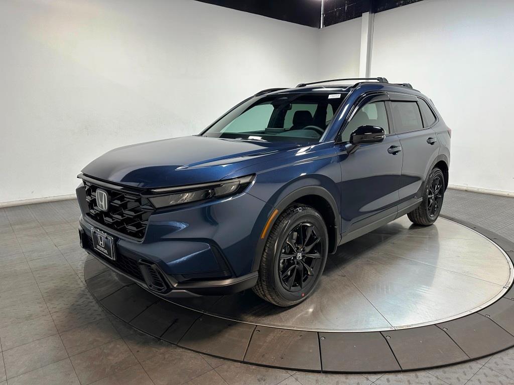 2026 Honda CR-V Hybrid Sport - Canyon River Blue Metallic exterior view 1