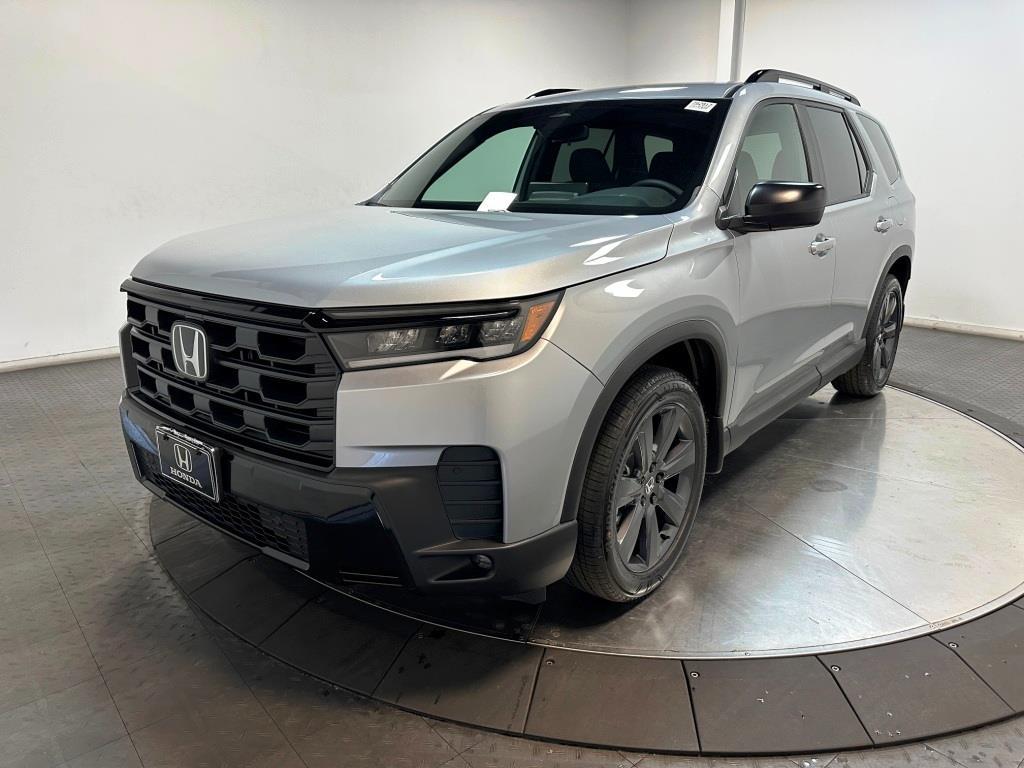 2026 Honda Pilot Sport - Solar Silver Metallic exterior view 4