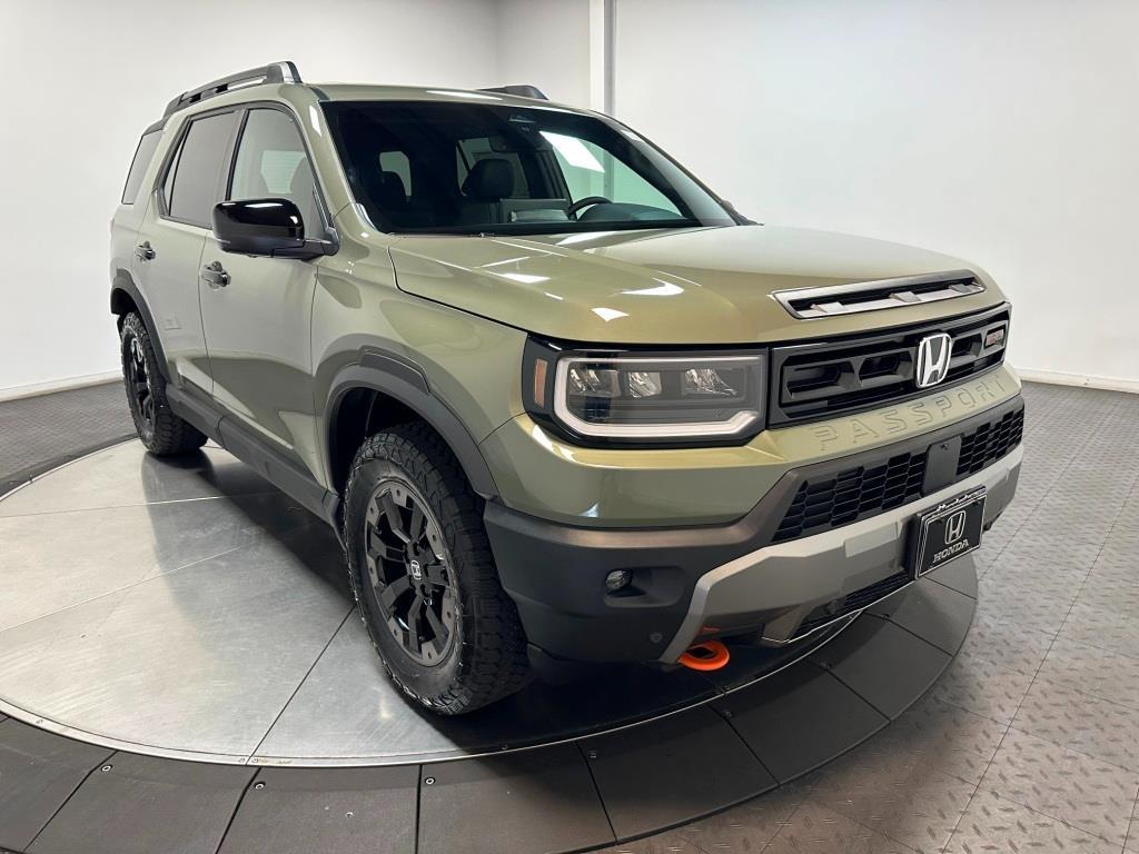 2026 Honda Passport TrailSport Elite - Ash Green Metallic exterior view 2