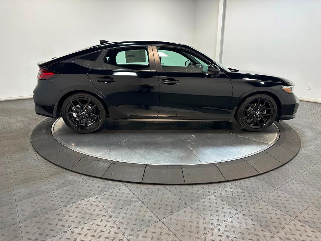 2026 Honda Civic Hatchback Sport - Crystal Black Pearl exterior view 10
