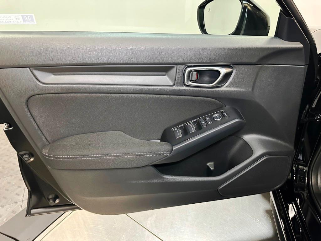 2026 Honda Civic Hatchback Sport - Crystal Black Pearl exterior view 12