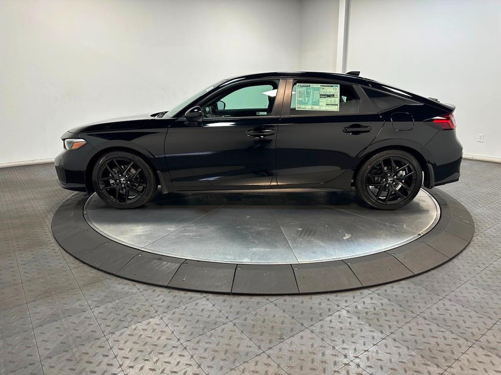 2026 Honda Civic Hatchback Sport - Crystal Black Pearl exterior view 6