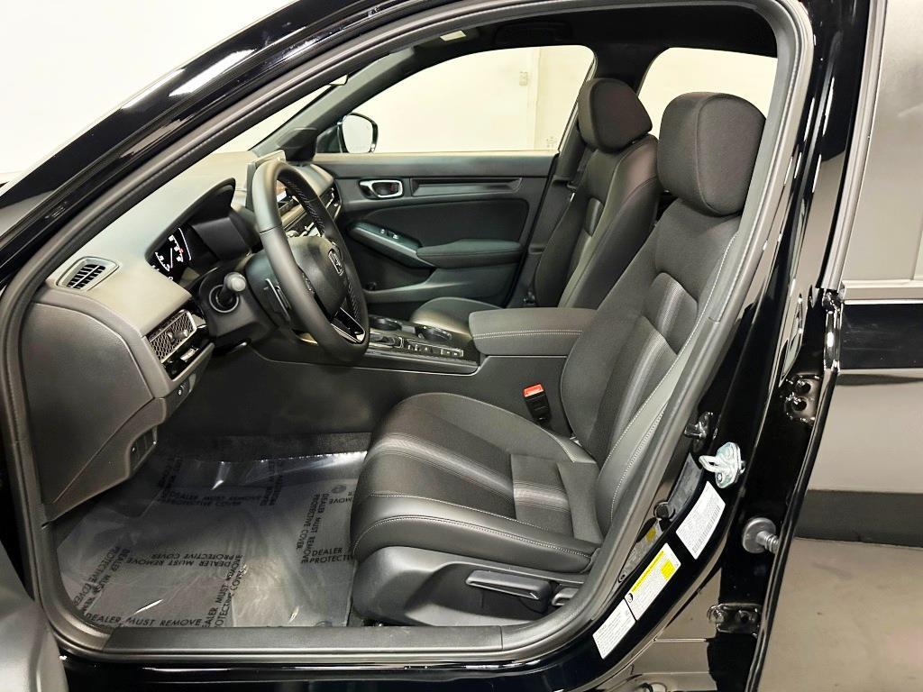 2026 Honda Civic Hatchback Sport - Crystal Black Pearl exterior view 14