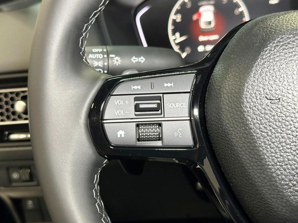 2026 Honda Civic Hatchback Sport - Crystal Black Pearl exterior view 16