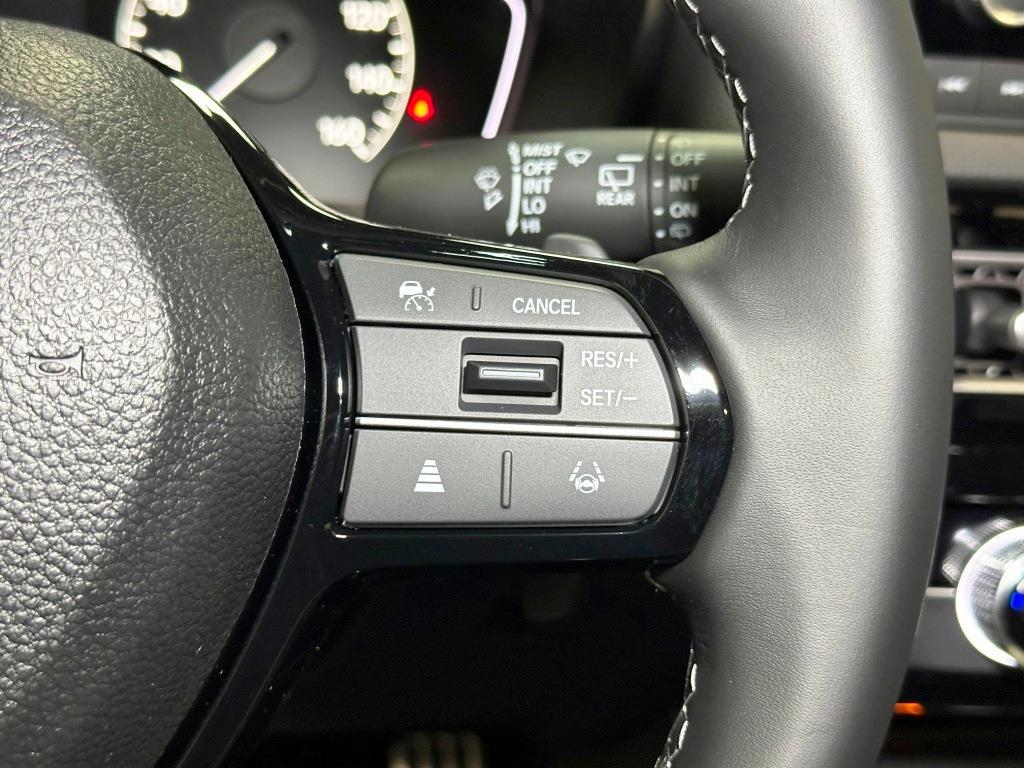 2026 Honda Civic Hatchback Sport - Crystal Black Pearl exterior view 17