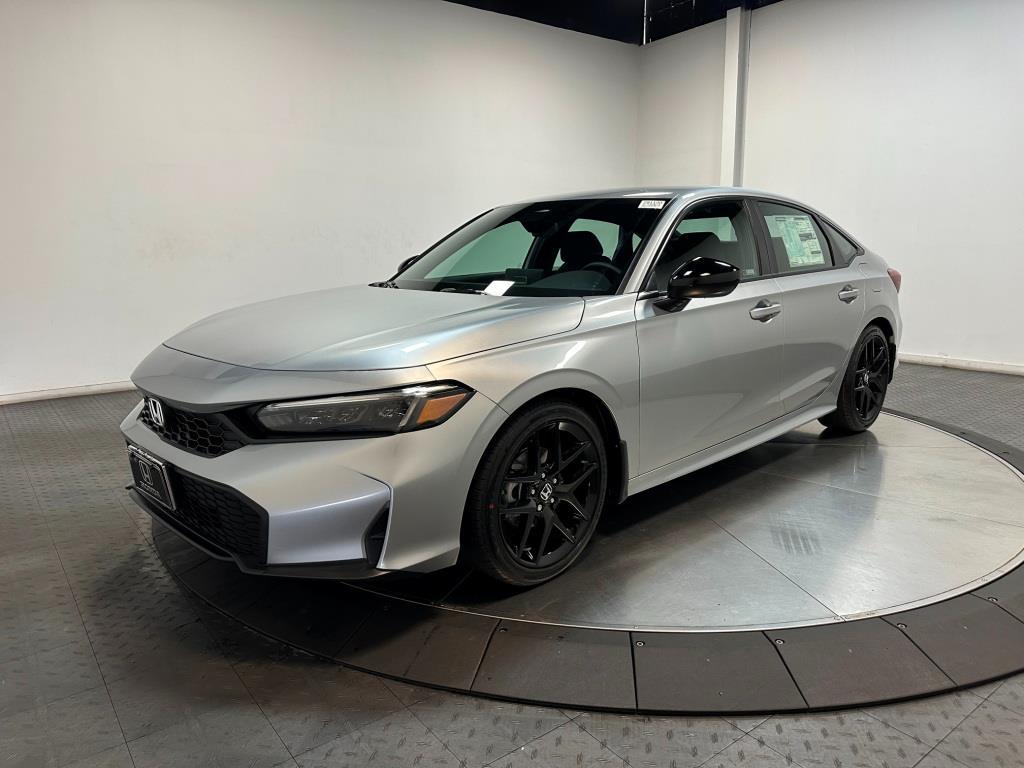 2026 HONDA CIVIC SPRT - SILVER exterior view 3
