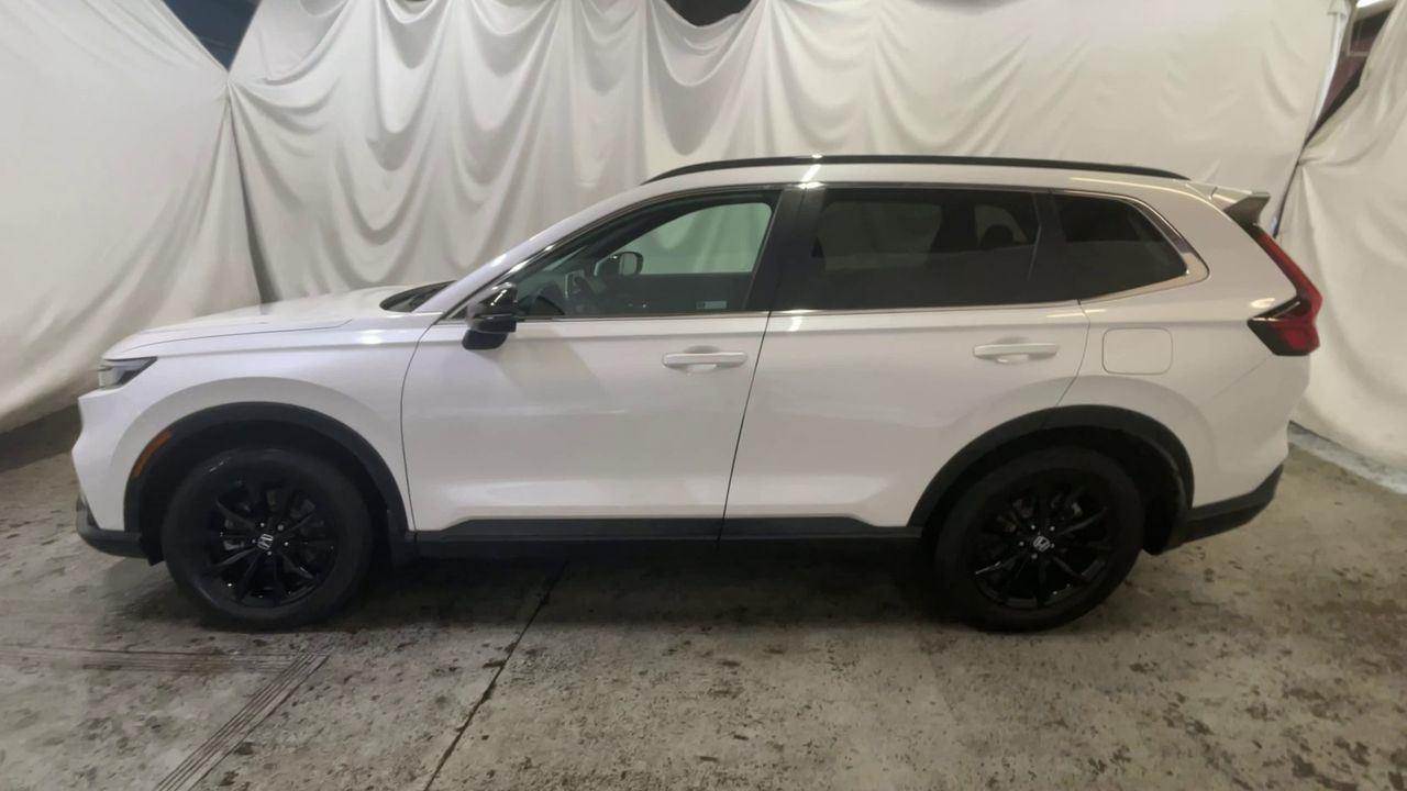 2024 Honda CR-V Hybrid Sport - Platinum White Pearl exterior view 5