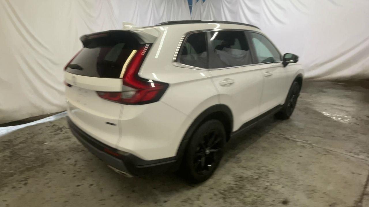 2024 Honda CR-V Hybrid Sport - Platinum White Pearl exterior view 8