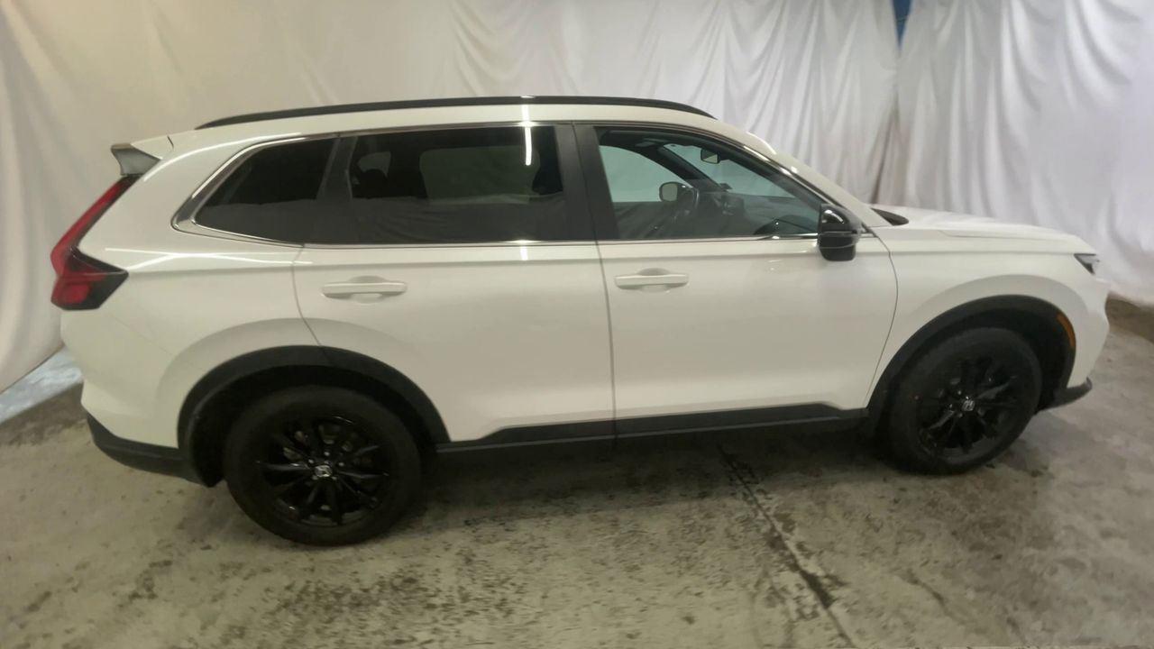 2024 Honda CR-V Hybrid Sport - Platinum White Pearl exterior view 9