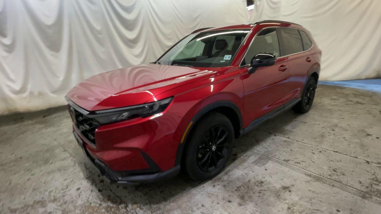 2024 Honda CR-V Hybrid Sport-L - Radiant Red Metallic exterior view 4