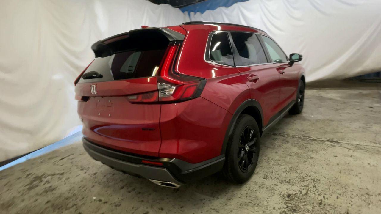 2024 Honda CR-V Hybrid Sport-L - Radiant Red Metallic exterior view 8