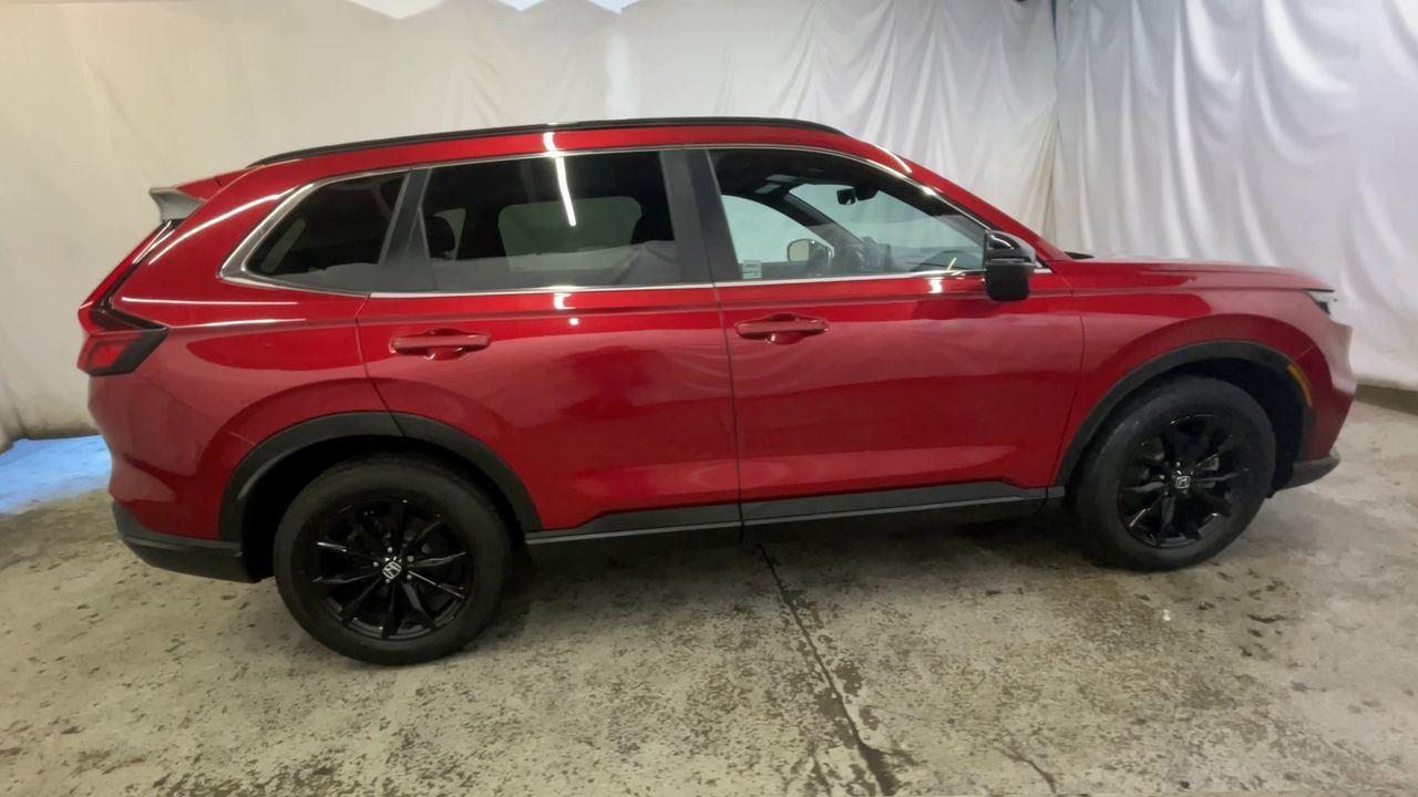 2024 Honda CR-V Hybrid Sport-L - Radiant Red Metallic exterior view 9