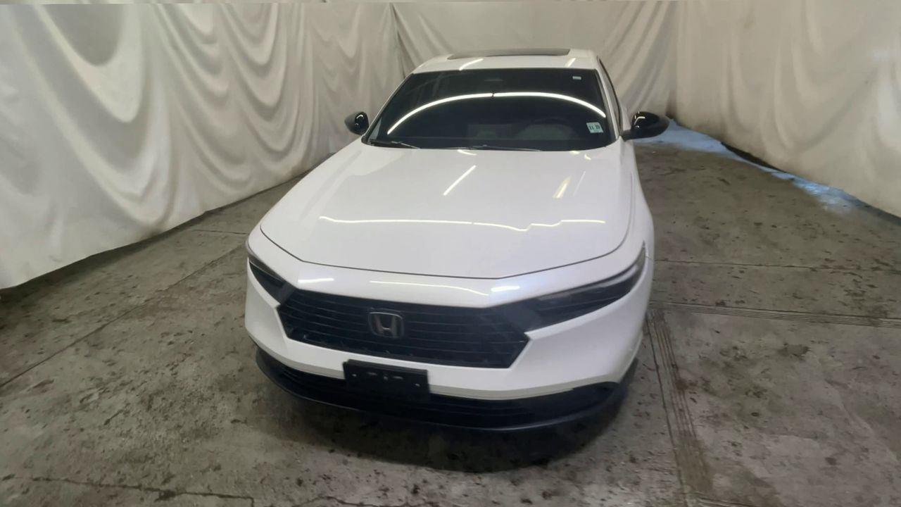 2025 Honda Accord Hybrid Sport - Platinum White Pearl exterior view 3