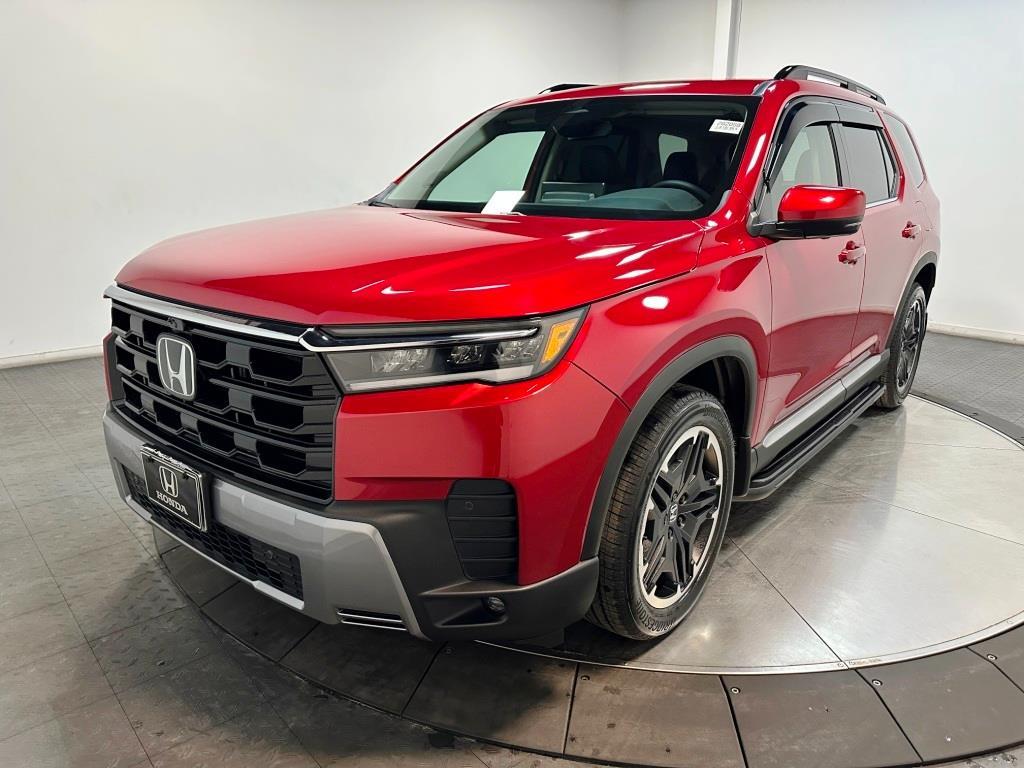2026 Honda Pilot Touring S - Radiant Red Metallic II exterior view 4