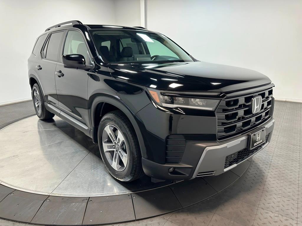2026 Honda Pilot EX-L - Crystal Black Pearl exterior view 2