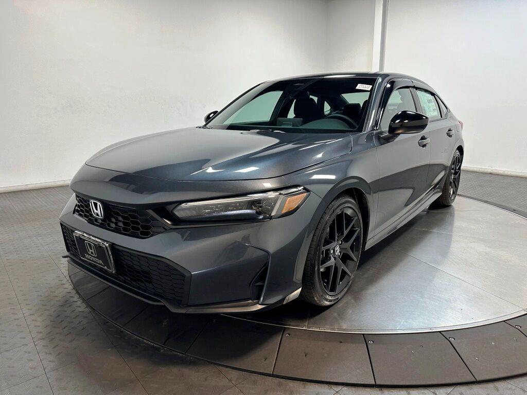 2026 Honda Civic Sedan Sport - GRAY exterior view 4