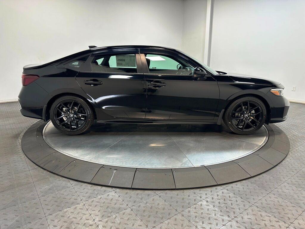 2026 Honda Civic Sedan Sport - Crystal Black Pearl exterior view 9