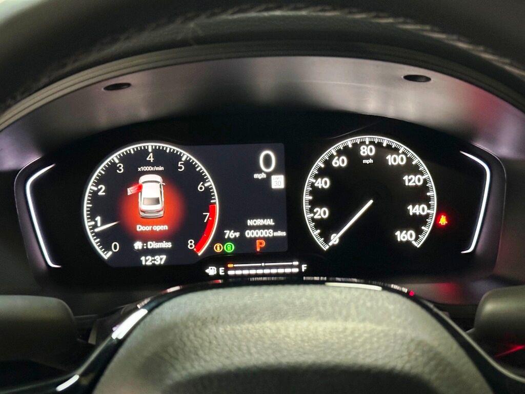 2026 Honda Civic Sedan Sport - Crystal Black Pearl exterior view 17