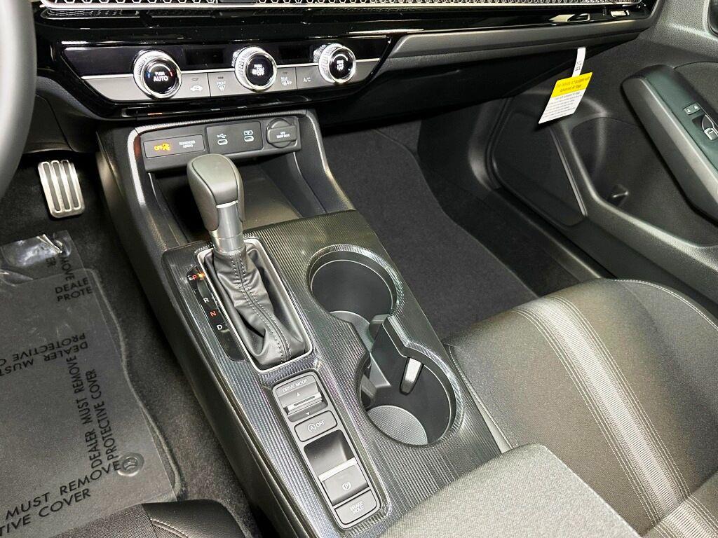 2026 Honda Civic Sedan Sport - Crystal Black Pearl exterior view 19