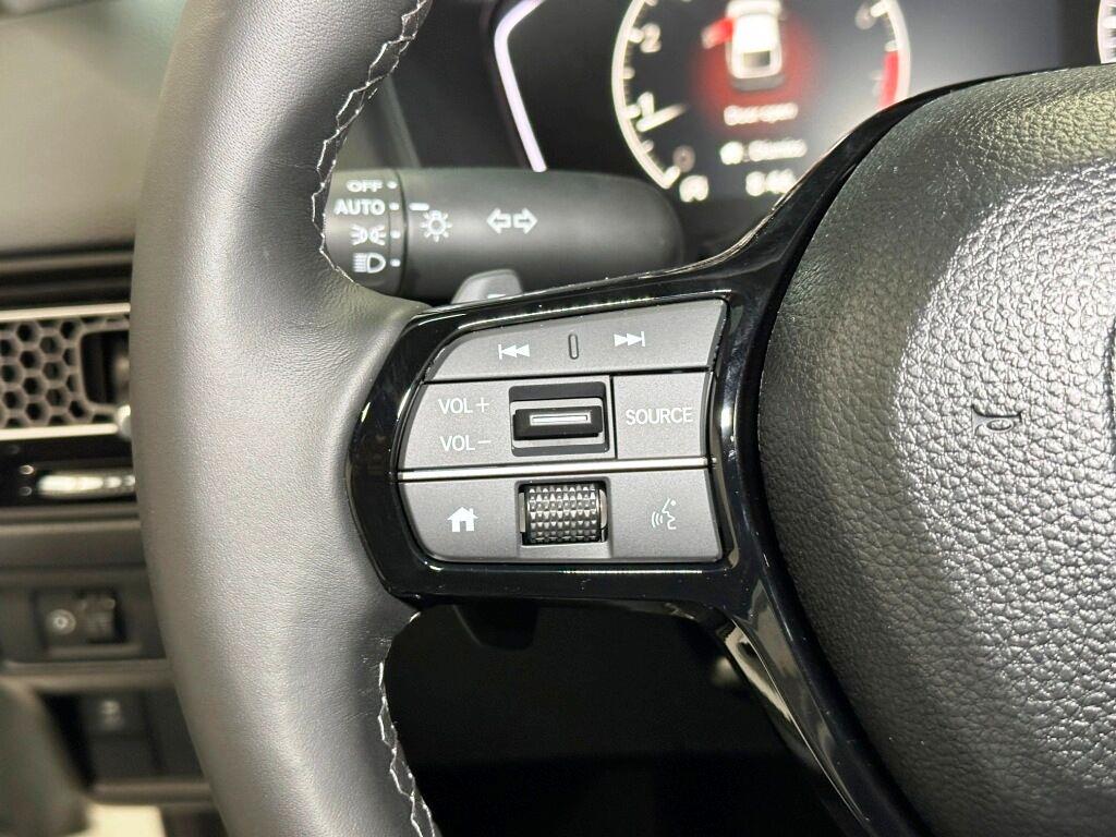 2026 Honda Civic Hatchback Sport - Platinum White Pearl exterior view 15