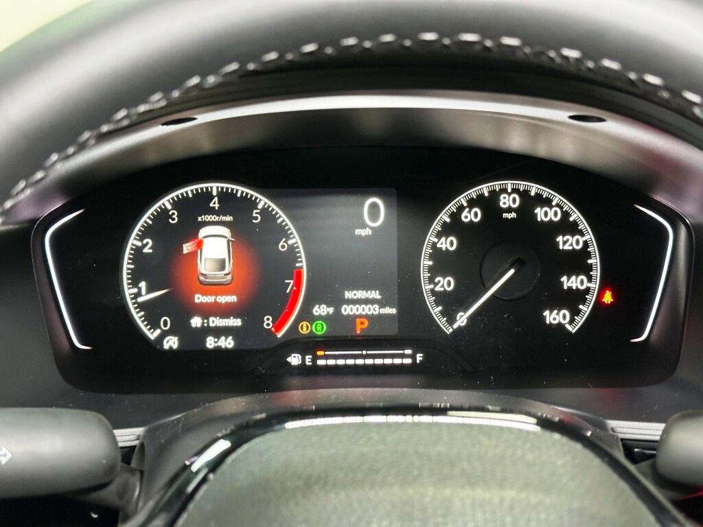 2026 Honda Civic Hatchback Sport - Platinum White Pearl exterior view 18