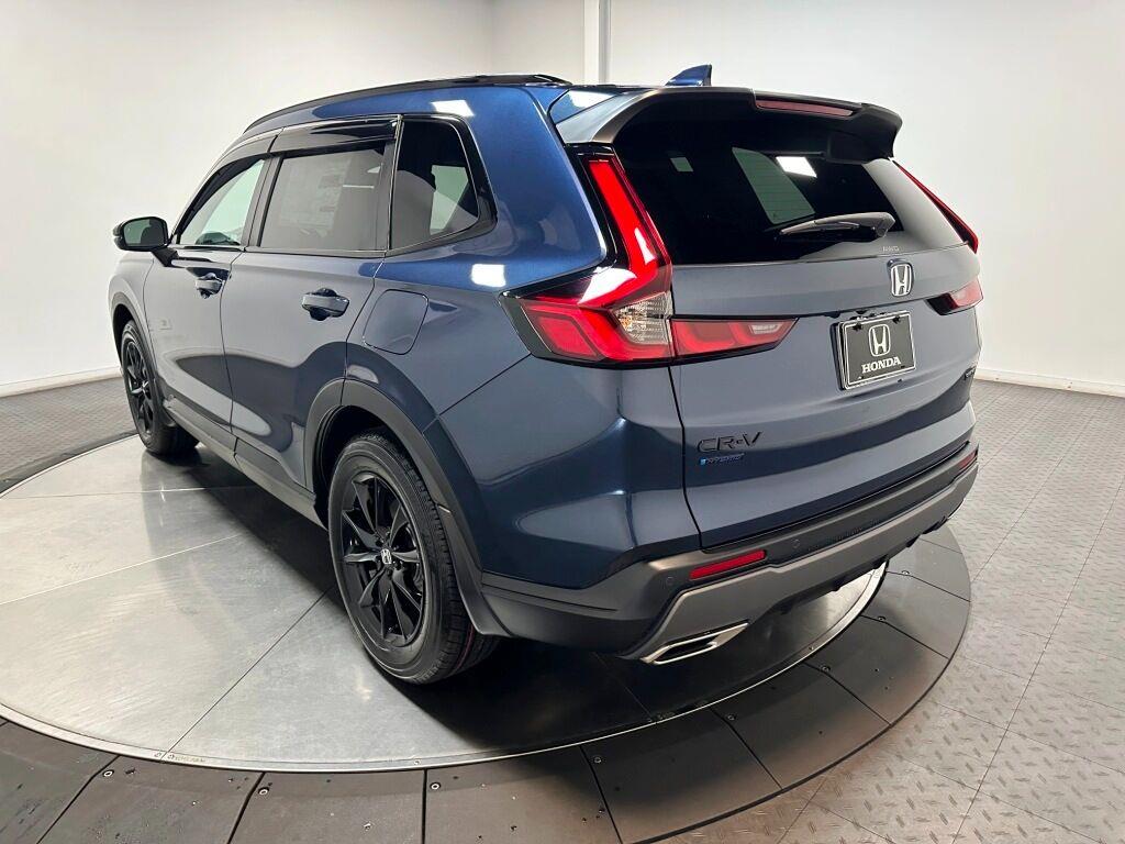 2026 Honda CR-V Hybrid Sport-L - Canyon River Blue Metallic exterior view 6