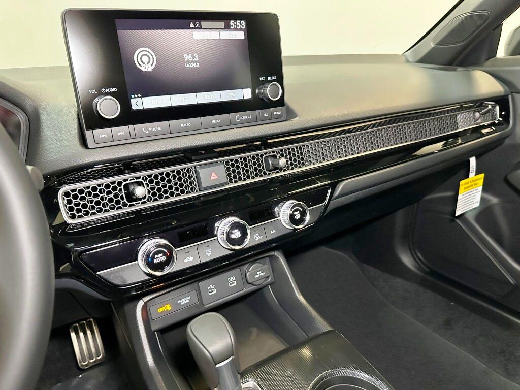 2026 Honda Civic Hatchback Sport - Crystal Black Pearl exterior view 19