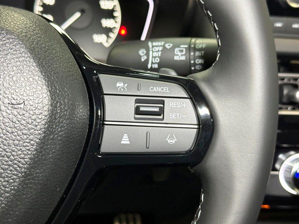 2026 Honda Civic Hatchback Sport - Crystal Black Pearl exterior view 17