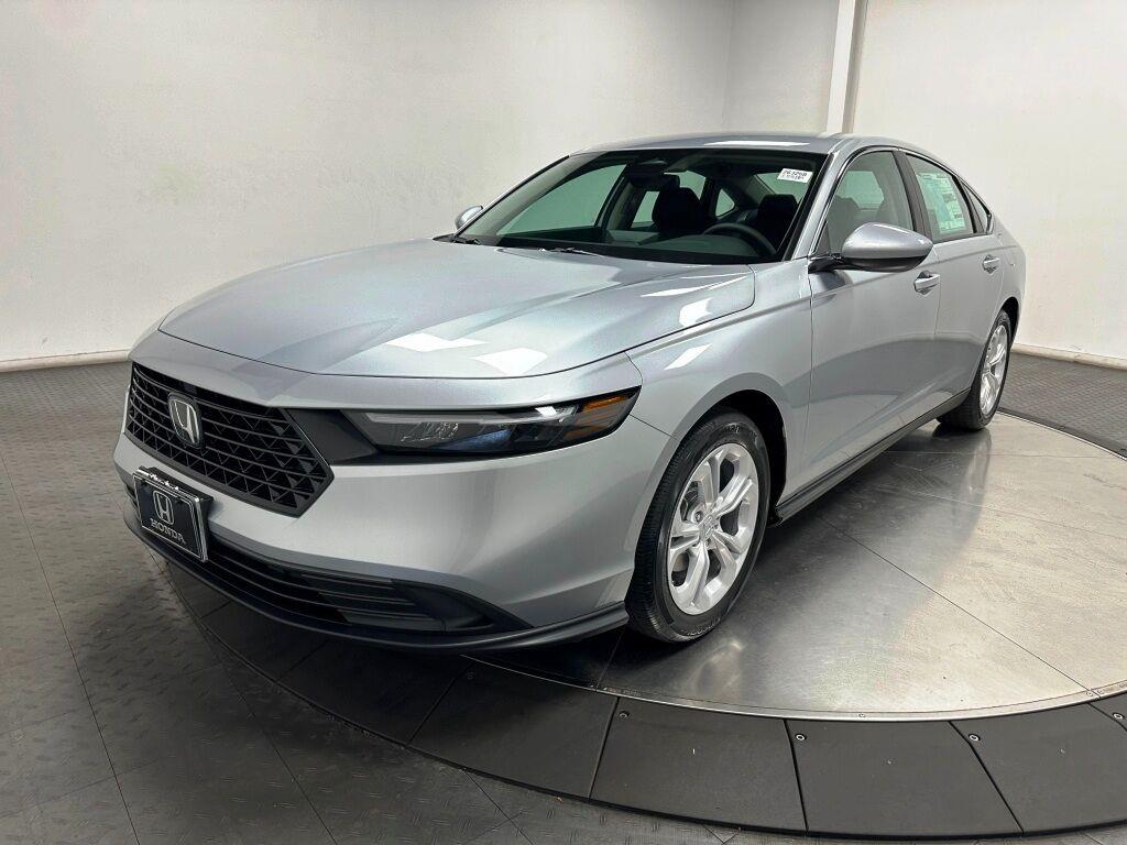 2026 Honda Accord Sedan LX - Solar Silver Metallic exterior view 4