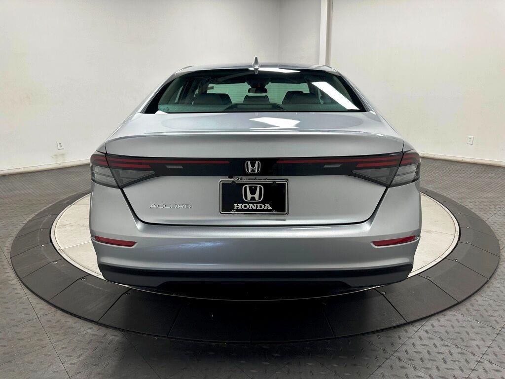 2026 Honda Accord Sedan LX - Solar Silver Metallic exterior view 7