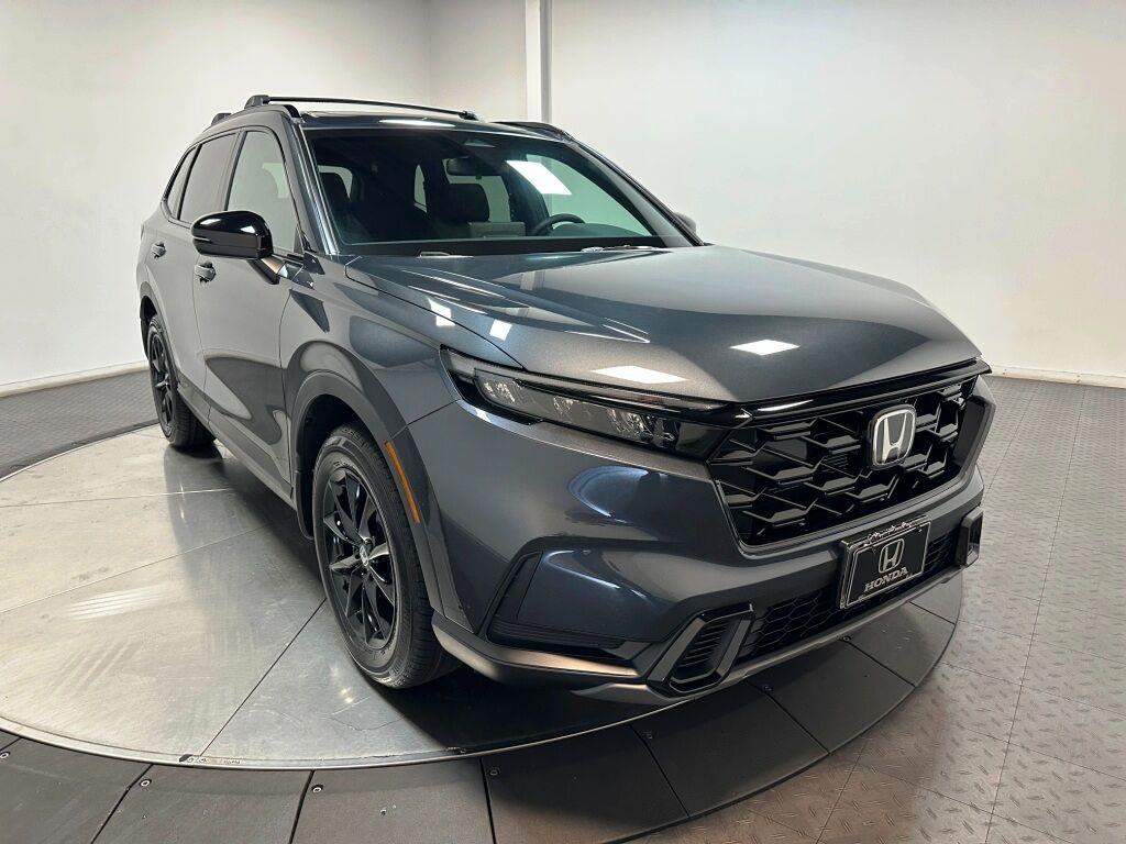 2026 Honda CR-V Hybrid Sport - Meteorite Gray Metallic exterior view 2