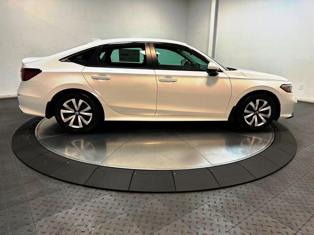 2026 Honda Civic Sedan LX - Platinum White Pearl exterior view 9