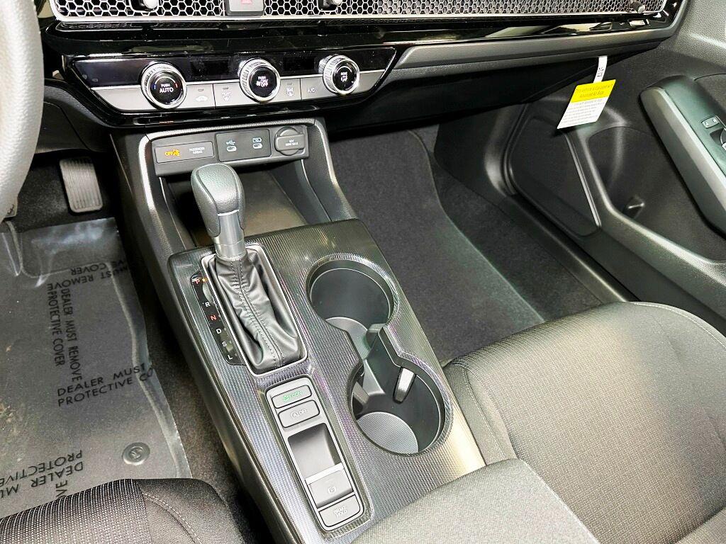 2026 Honda Civic Sedan LX - Platinum White Pearl exterior view 19
