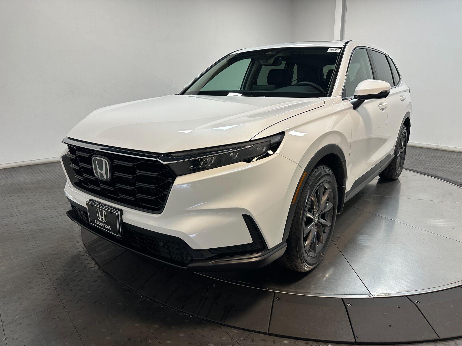 2026 Honda CR-V EX-L - Platinum White Pearl exterior view 4