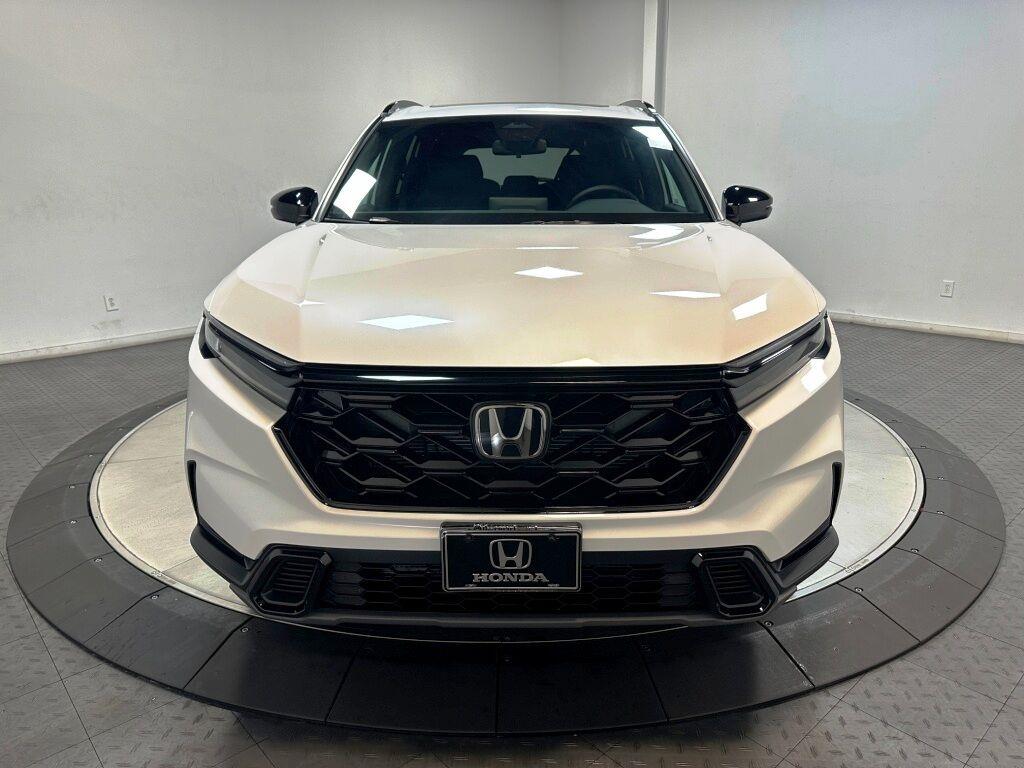 2026 Honda CR-V Hybrid Sport Touring - Platinum White Pearl exterior view 3