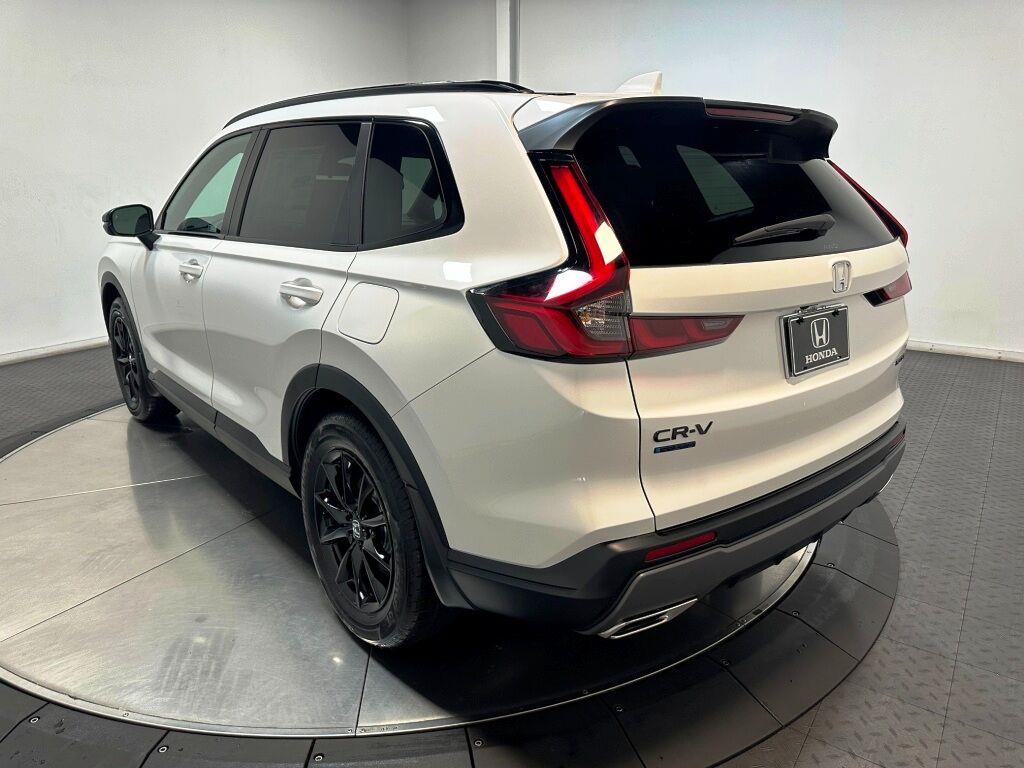 2026 Honda CR-V Hybrid Sport Touring - Platinum White Pearl exterior view 6