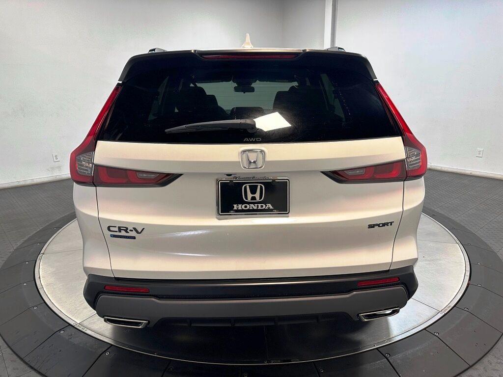 2026 Honda CR-V Hybrid Sport Touring - Platinum White Pearl exterior view 7