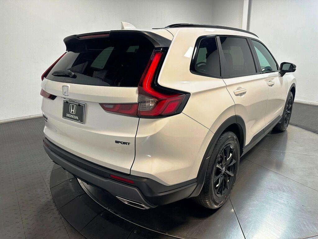 2026 Honda CR-V Hybrid Sport Touring - Platinum White Pearl exterior view 8