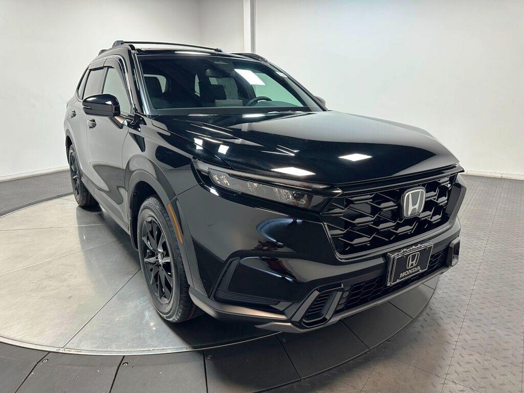 2026 Honda CR-V Hybrid Sport - Crystal Black Pearl exterior view 2
